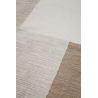 Tapis moderne naturel avec franges graphique Lyna