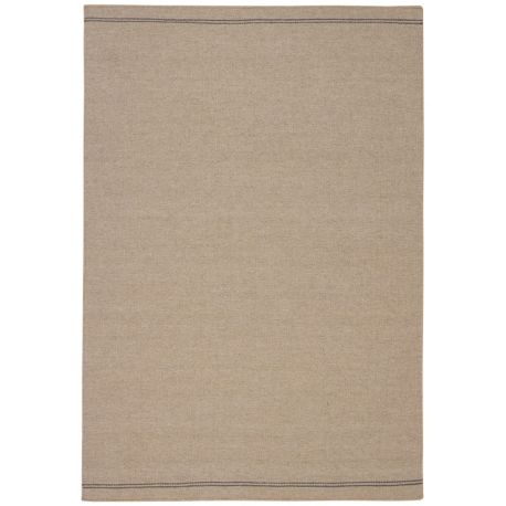 Tapis moderne plat laine et coton tissé main Lima