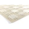 Tapis viscose et laine design graphique Costa