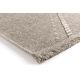 Tapis laine et viscose berbère avec franges ethnique Solenna