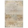 Tapis moderne avec franges abstrait beige Cosmia