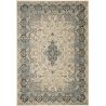 Tapis viscose courtes mèches vintage rayé Chiraz