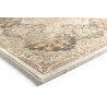 Tapis viscose courtes mèches vintage rayé Chiraz