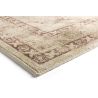 Tapis vintage viscose rayé intérieur Amir