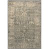 Tapis courtes mèches viscose vintage rayé Choby