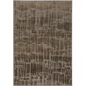 Tapis laine et viscose moderne rayé Soan