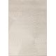 Tapis moderne laine et viscose courbe Native
