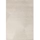 Tapis moderne laine et viscose courbe Native