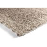 Tapis laine tissé main design poils ras Charliz