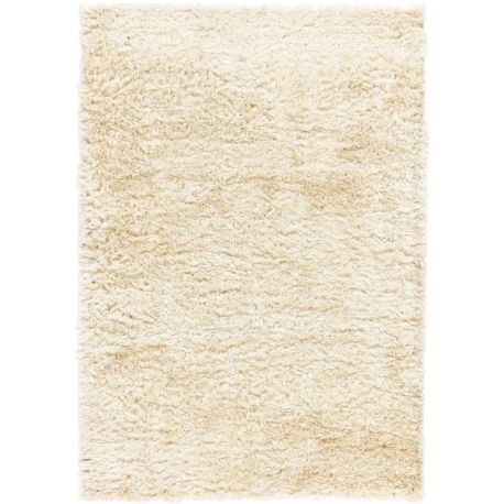 Tapis longues mèches uni moderne tissé main Diamond