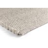 Tapis tissé main moderne rectangle uni Mana