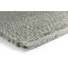 Tapis tissé main moderne rectangle uni Mana