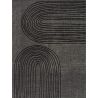 Tapis abstrait intérieur design rectangle Ily