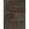 Tapis abstrait intérieur design rectangle Ily