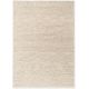 Tapis laine naturel tufté poils ras moderne Jazz Modest