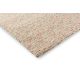 Tapis poils ras laine naturel moderne tufté Jazz Dense