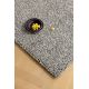 Tapis shaggy laine naturel moderne Origin Loop