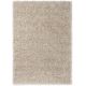 Tapis laine naturel hautes mèches moderne Ray