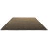 Tapis uni laine naturel courtes mèches design Shade Low