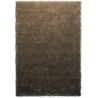 Tapis uni laine naturel longues mèches design Shad High