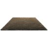 Tapis uni laine naturel longues mèches design Shad High