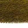 Tapis uni laine naturel longues mèches design Shad High