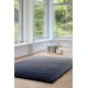 Tapis uni laine naturel longues mèches design Shad High