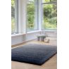 Tapis uni laine naturel longues mèches design Shad High