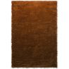 Tapis uni laine naturel longues mèches design Shad High