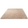 Tapis tissé main laine et lin plat moderne Pebble