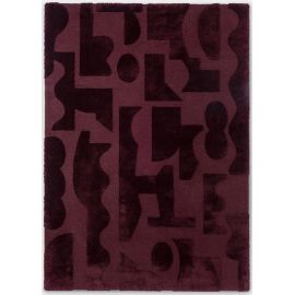 Tapis design laine effet 3D abstrait rectangle Mural Modest