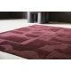 Tapis design laine effet 3D abstrait rectangle Mural Modest