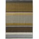 Tapis laine naturel graphique plat design Artisan Stack