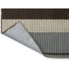 Tapis laine naturel graphique plat design Artisan Stack