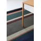 Tapis laine naturel graphique plat design Artisan Stack