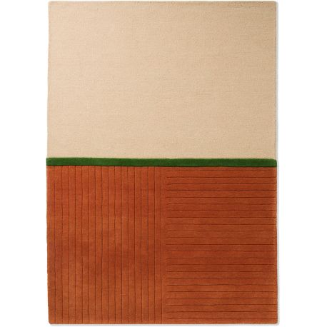 Tapis moderne laine graphique tufté main Decor Rhythm