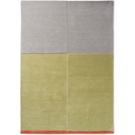 Tapis viscose et laine graphique tufté main design Decor State