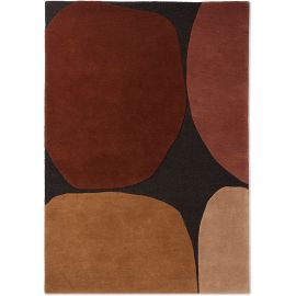 Tapis abstrait laine tufté main design Decor Plateau