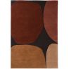 Tapis abstrait laine tufté main design Decor Plateau