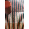 Tapis graphique laine et viscose tufté main design Decor Proof