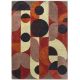 Tapis laine moderne tufté main graphique Decor Cosmo