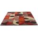 Tapis laine moderne tufté main graphique Decor Cosmo