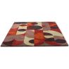 Tapis laine moderne tufté main graphique Decor Cosmo