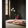 Tapis laine moderne tufté main graphique Decor Cosmo