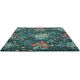 Tapis laine floral moderne tufté main Bower