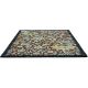 Tapis design floral laine et viscose tufté main Trent