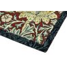 Tapis design floral laine et viscose tufté main Trent