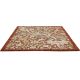 Tapis design floral laine et viscose tufté main Trent