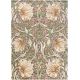 Tapis laine et viscose floral moderne rectangle Pimpernel