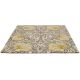 Tapis laine et viscose floral moderne rectangle Pimpernel